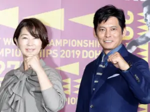 織田裕二と中井美穂